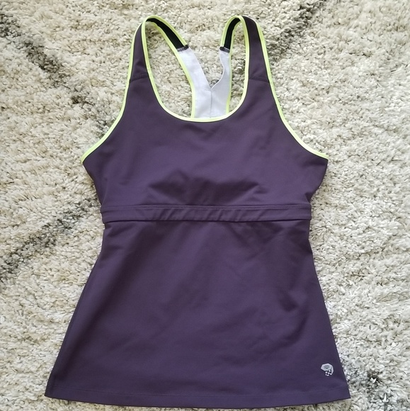 Mountain Hardwear Cutout Racerback Workout Tank - Picture 1 of 2